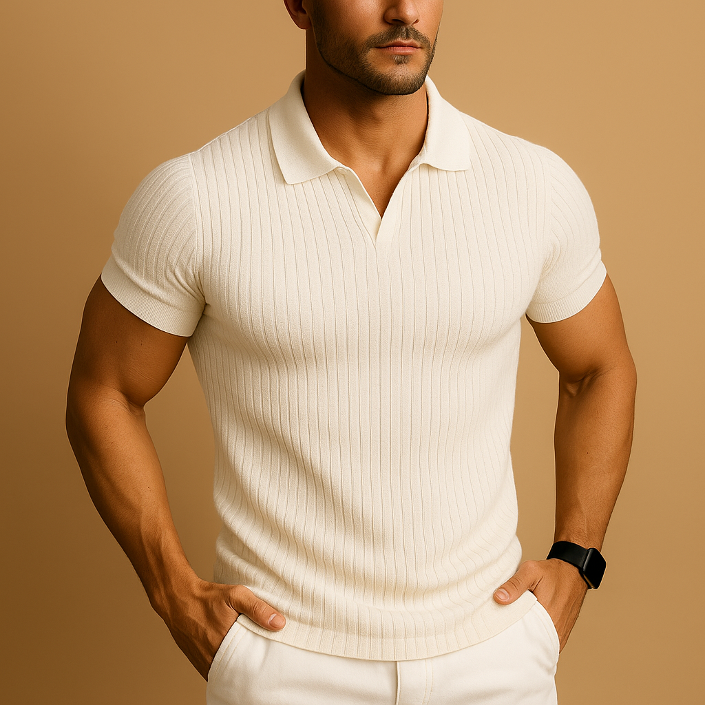 Slim fit polo shirt for men | Lucas