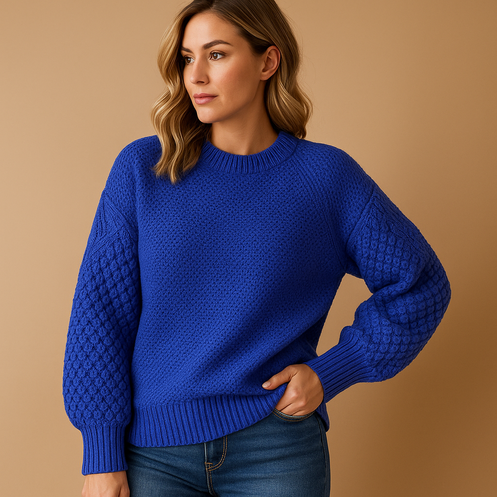 Soft elegant knit sweater for women | Petra