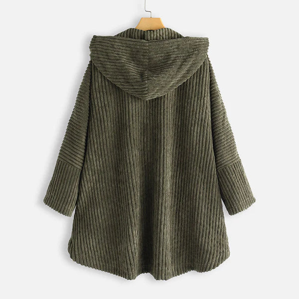 Warm Corduroy Coat for Women