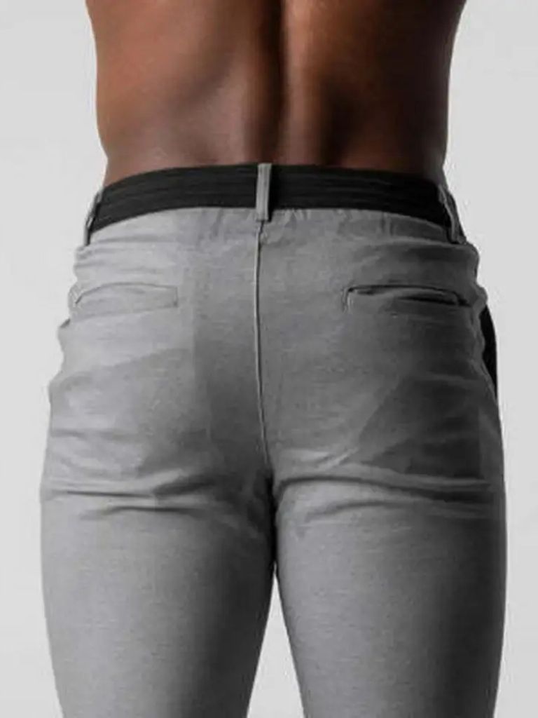 Stretchy Slim Trousers for Men