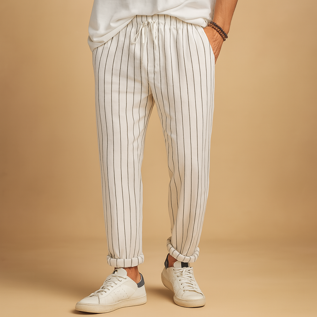 Striped casual pants for men | Brandon