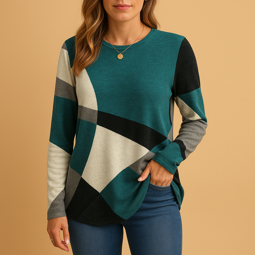 Stylish cotton knit sweater for women | Zephyr
