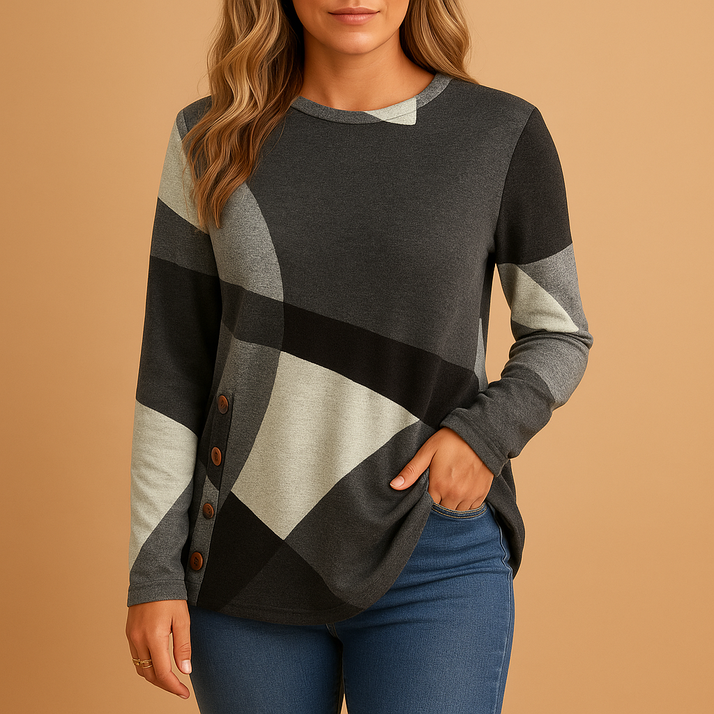 Stylish cotton knit sweater for women | Zephyr