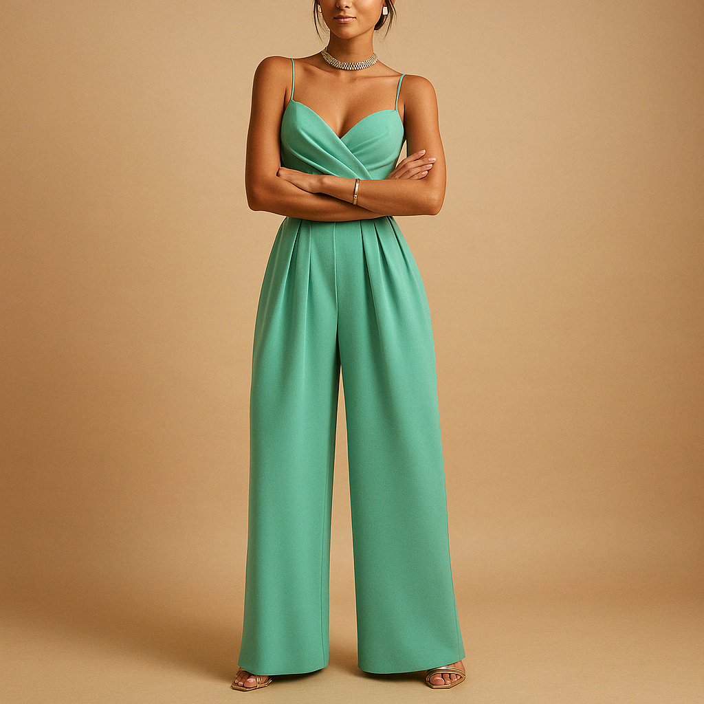 Summer jumpsuit with adjustable straps for women | Milou