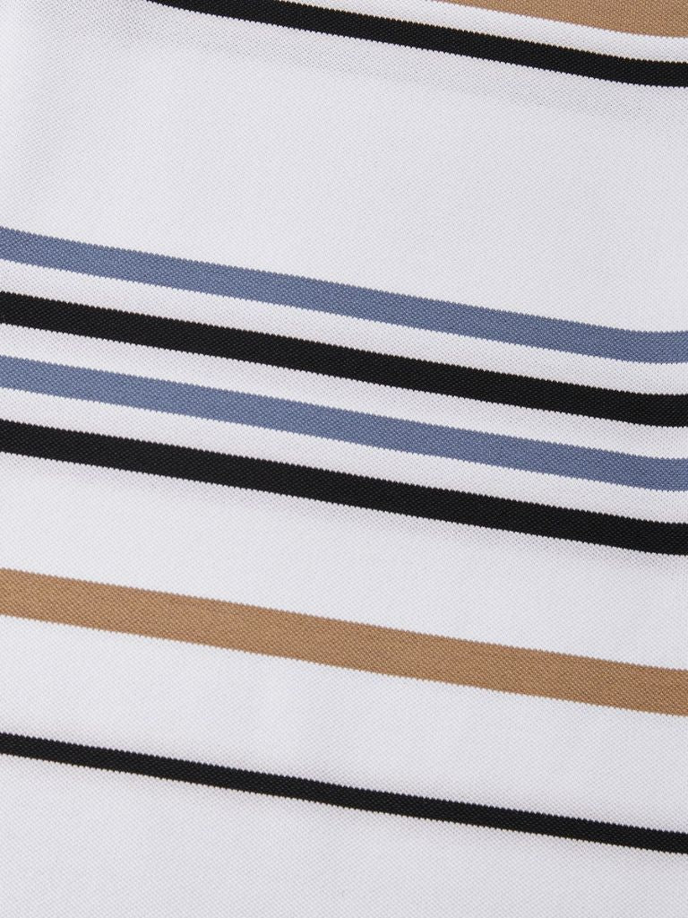 Sunset Stripe Polo for Men