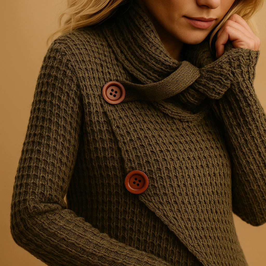 Tailored knit sweater for women | Ivyana