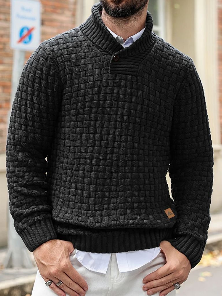 Tailored Knitwear Pullover for Men