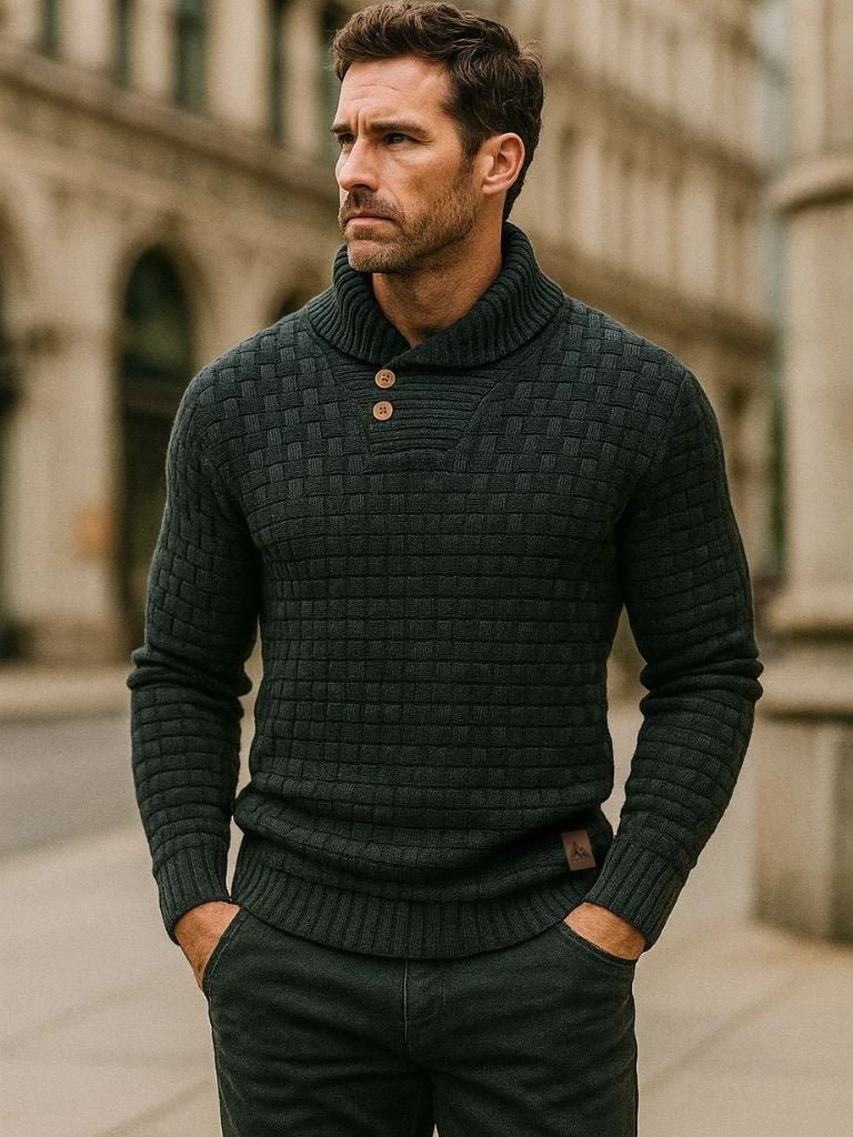 Tailored Knitwear Pullover for Men