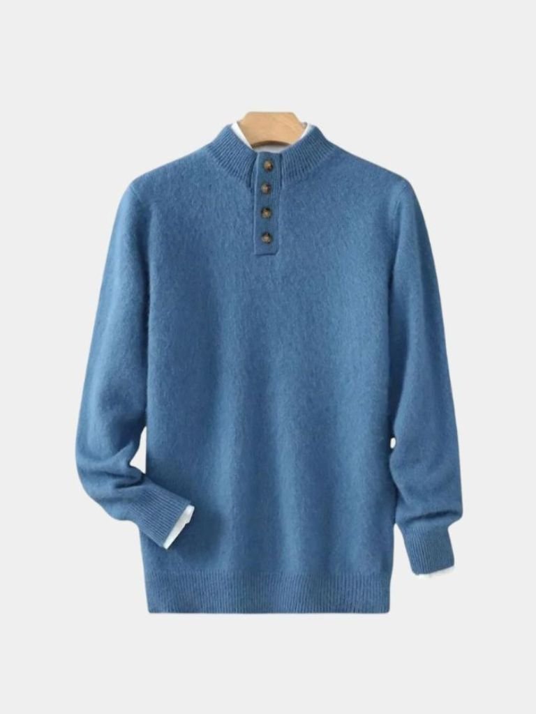 Timeless Luxe Cashmere Pullover for Men