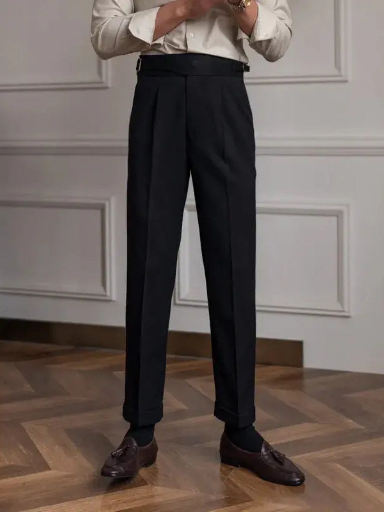 Vintage British Style Trousers for Men