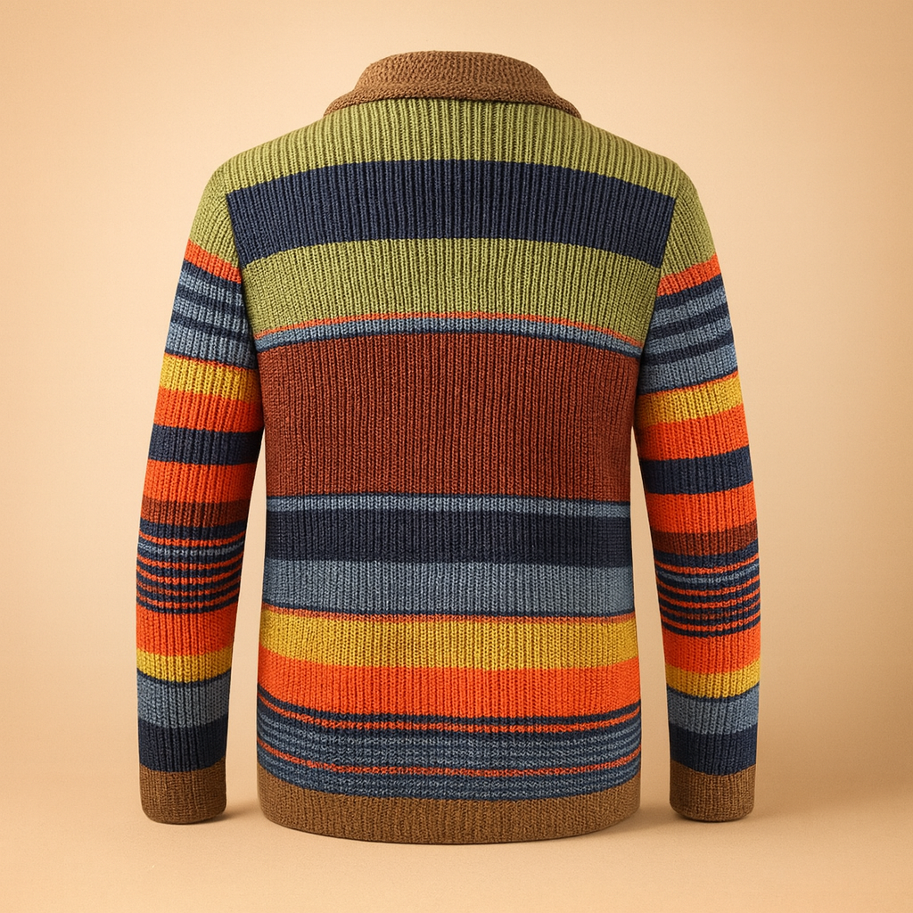 Vintage knitted cardigan for men | Nathan