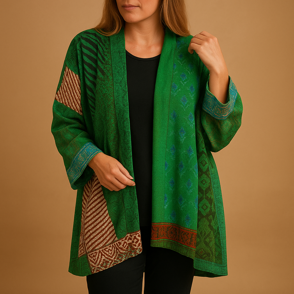 Vintage long sleeve knit sweater for women | Nora