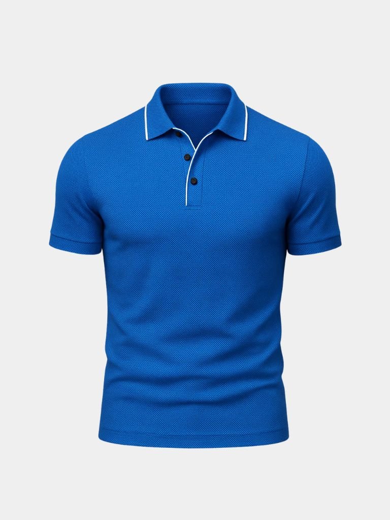 Volt Blue Polo Shirt – Cross & Crown