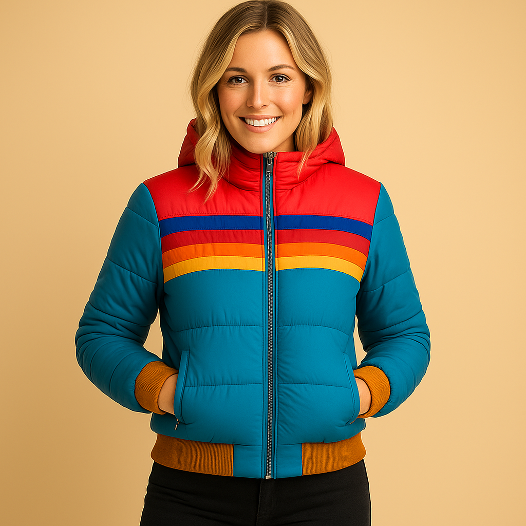 Warm hooded winter coat for women | Felicity