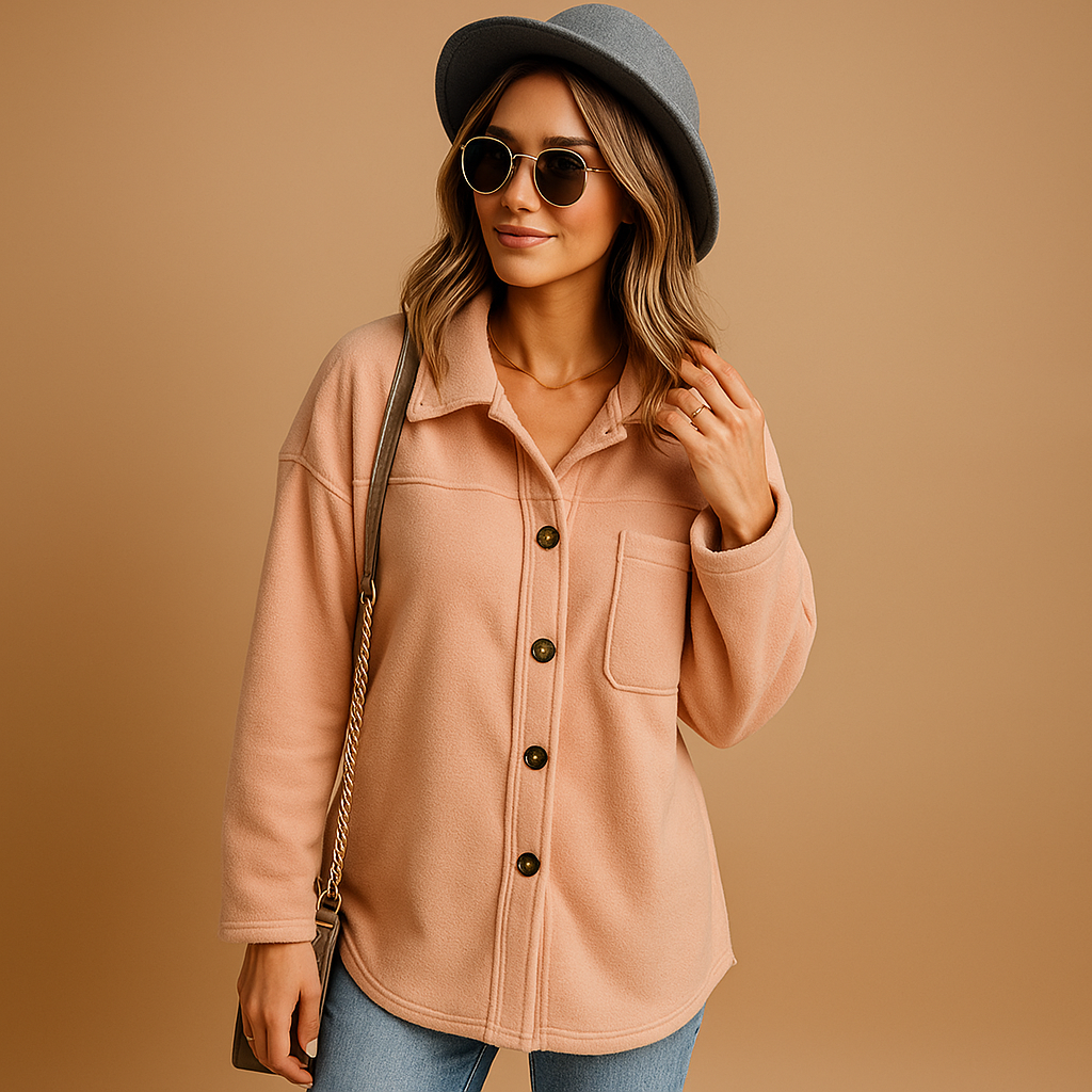 Warm stylish winter vest for women | Hazel