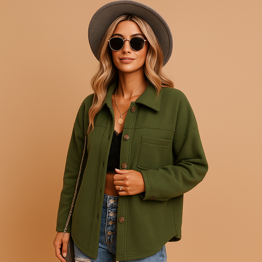 Warm stylish winter vest for women | Hazel