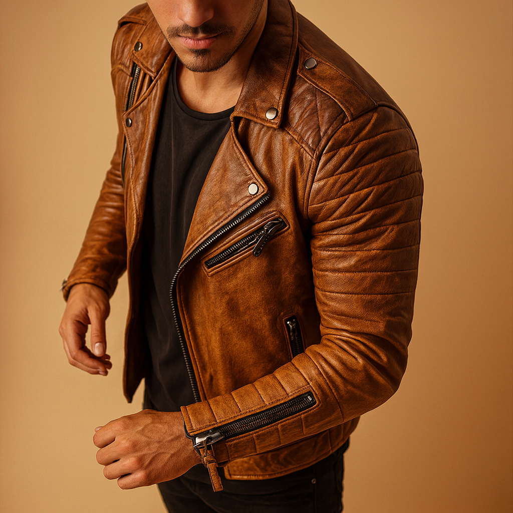 Waterproof biker jacket for men | Marcus