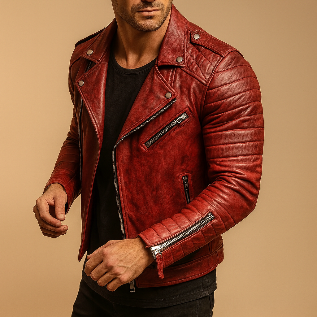 Waterproof biker jacket for men | Marcus