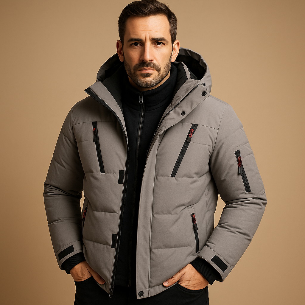 Waterproof insulated winter jacket for men | Tobias