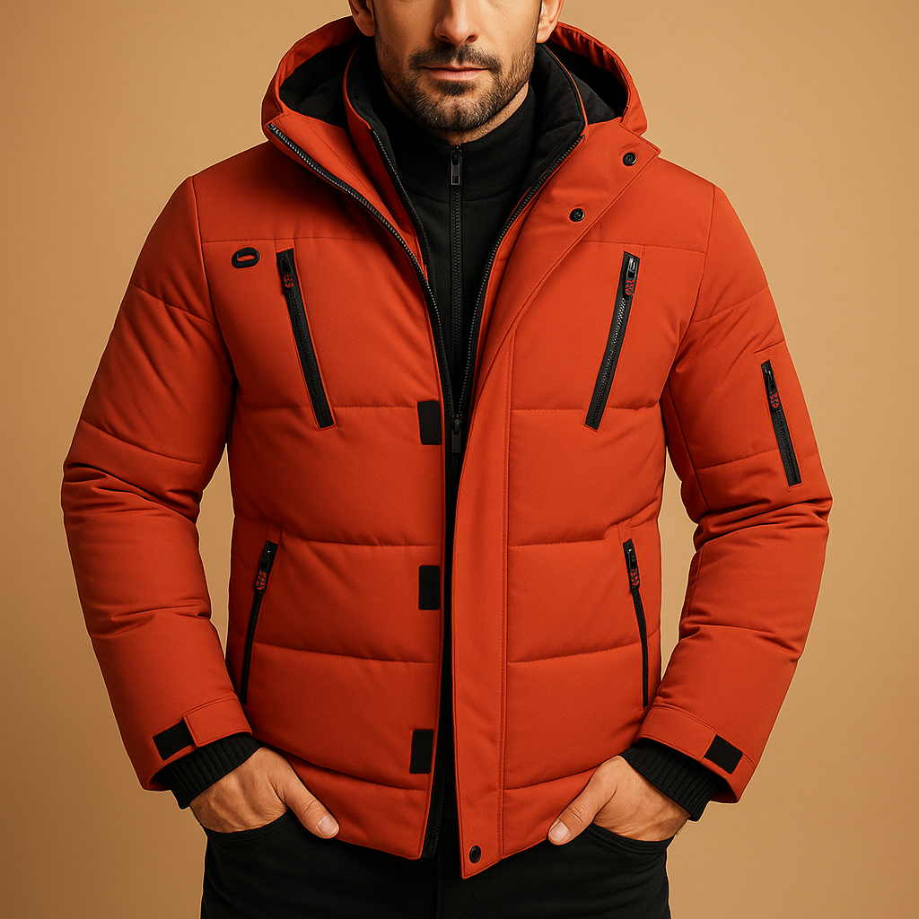 Waterproof insulated winter jacket for men | Tobias