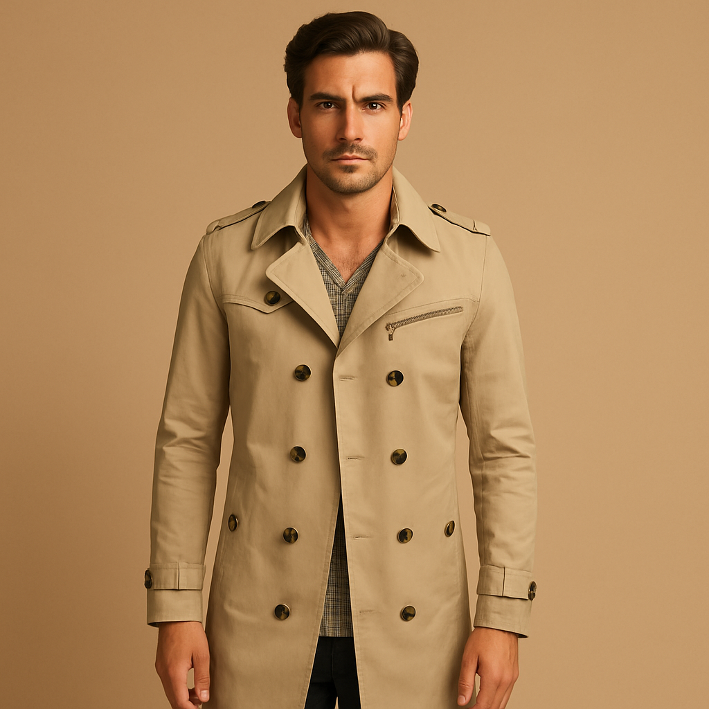 Waterproof trench coat for men | Adrian