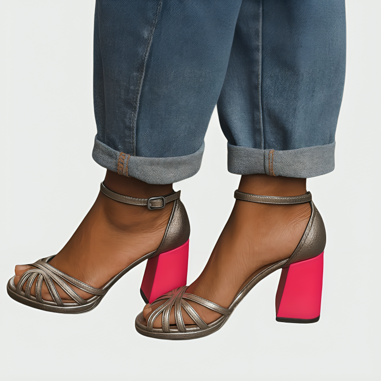 Eva Ankle Strap Open Sandals