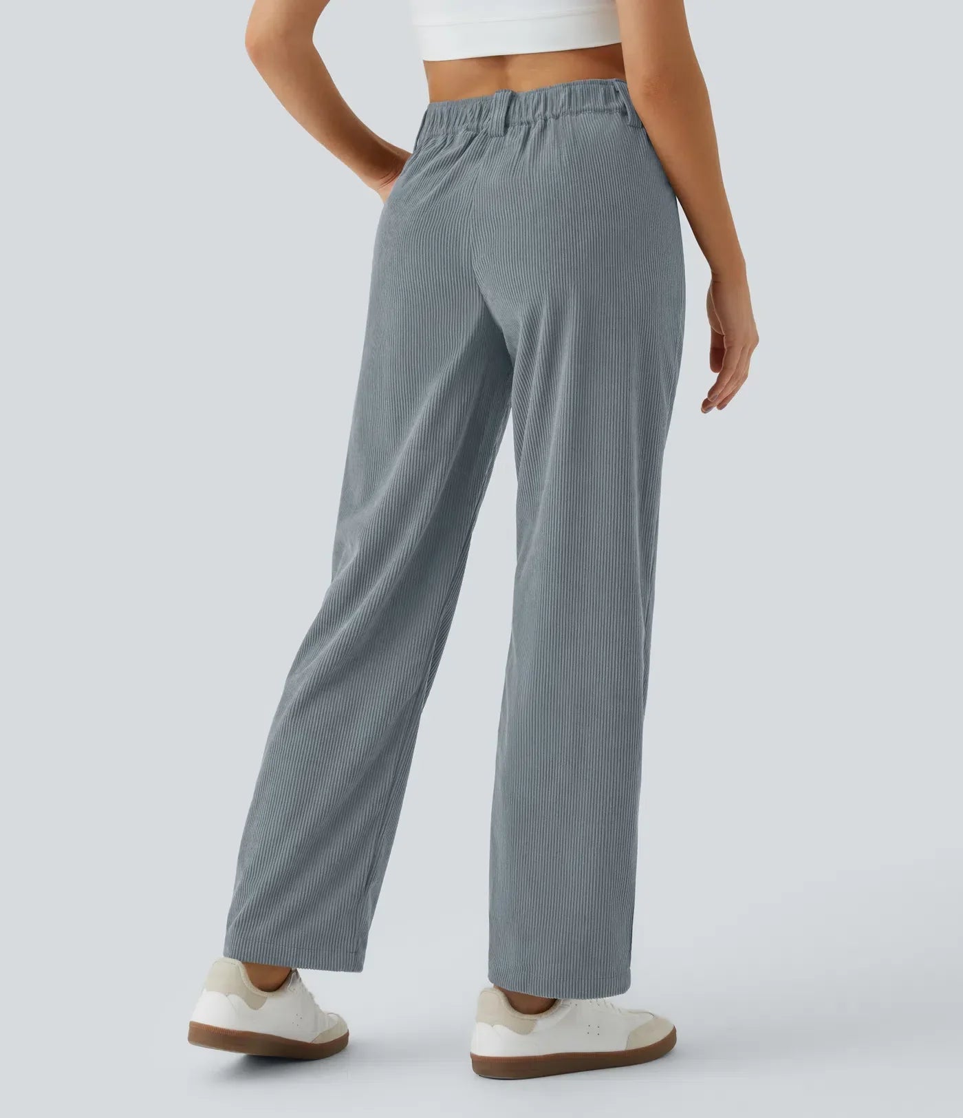 Jhana Casual Corduroy Pants for Women