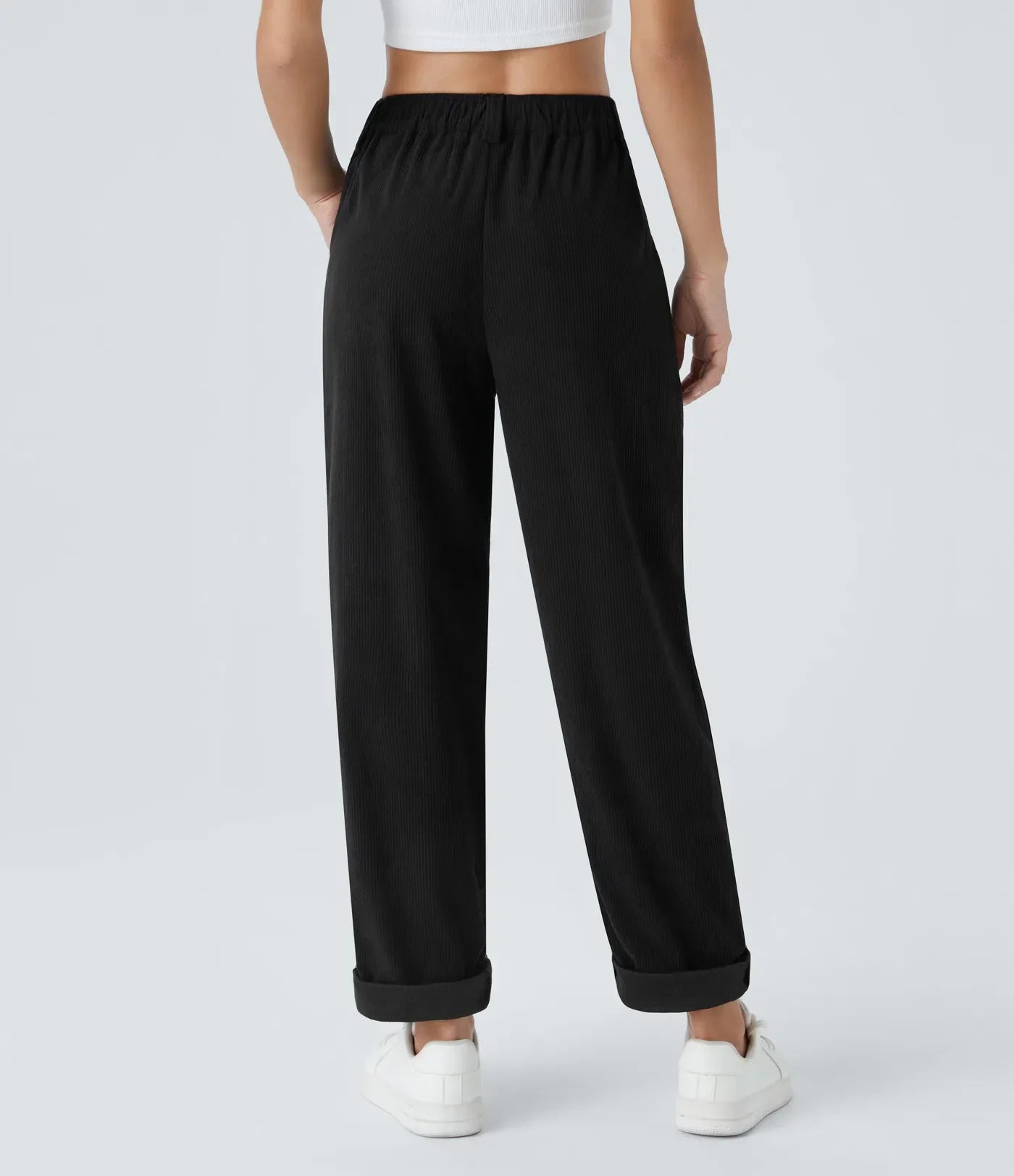 Jhana Casual Corduroy Pants for Women