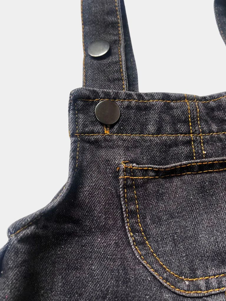 Maison Enfant Classic Denim Overalls - Cross & Crown