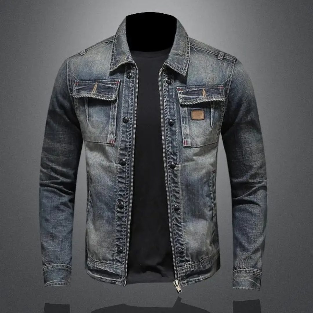 Lorenzo Classic Denim Jacket for Men