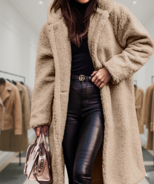 Cozy Wool Coat for Women