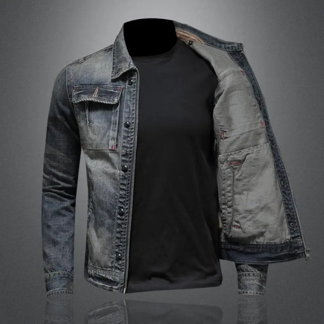 Lorenzo Classic Denim Jacket for Men