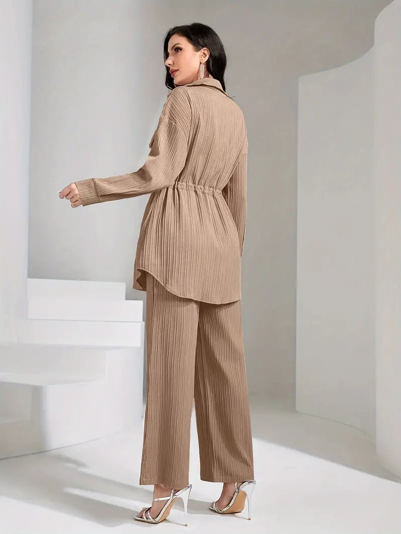 Hildegard Elegant Pantsuit Set for Women