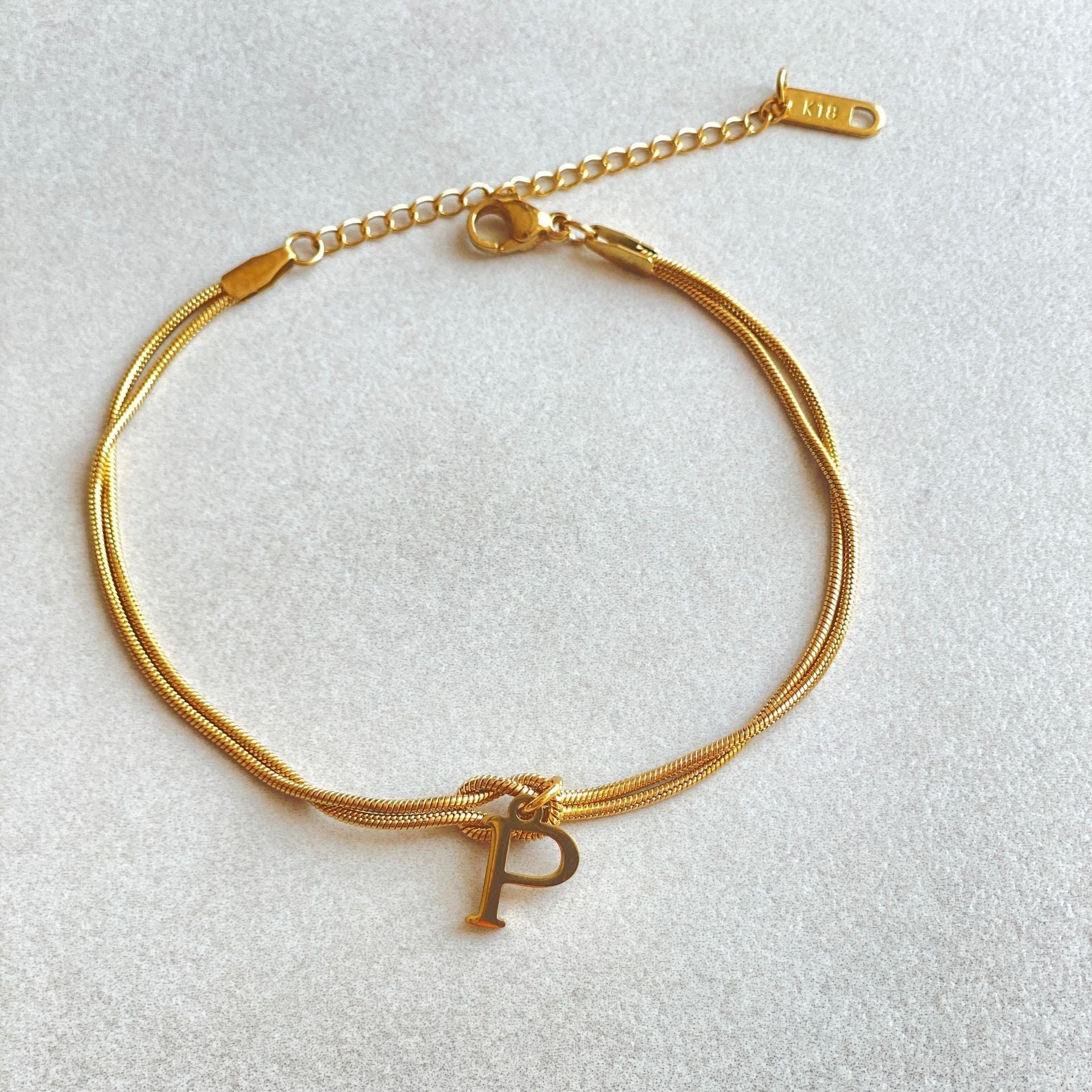 Initial Bracelet