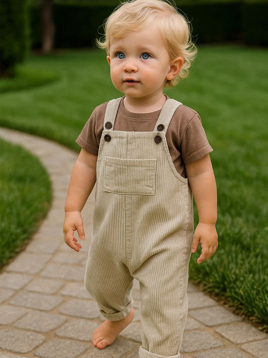 Heritage Court Boys Overalls - Cross & Crown