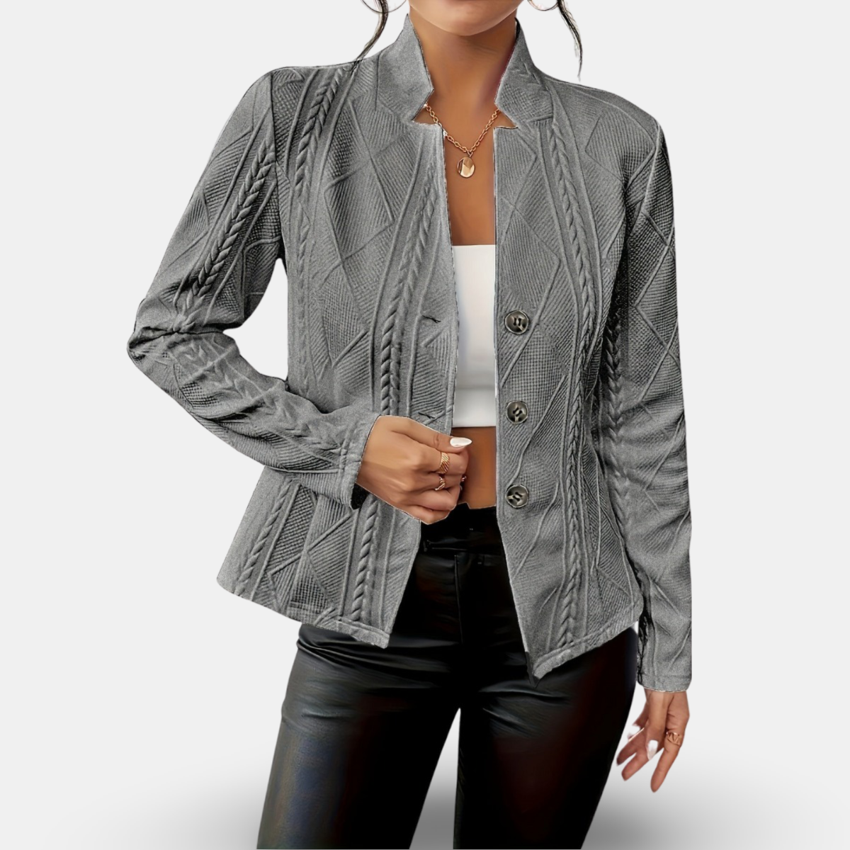 Rayna Elegant Tailored Cardigan for Women