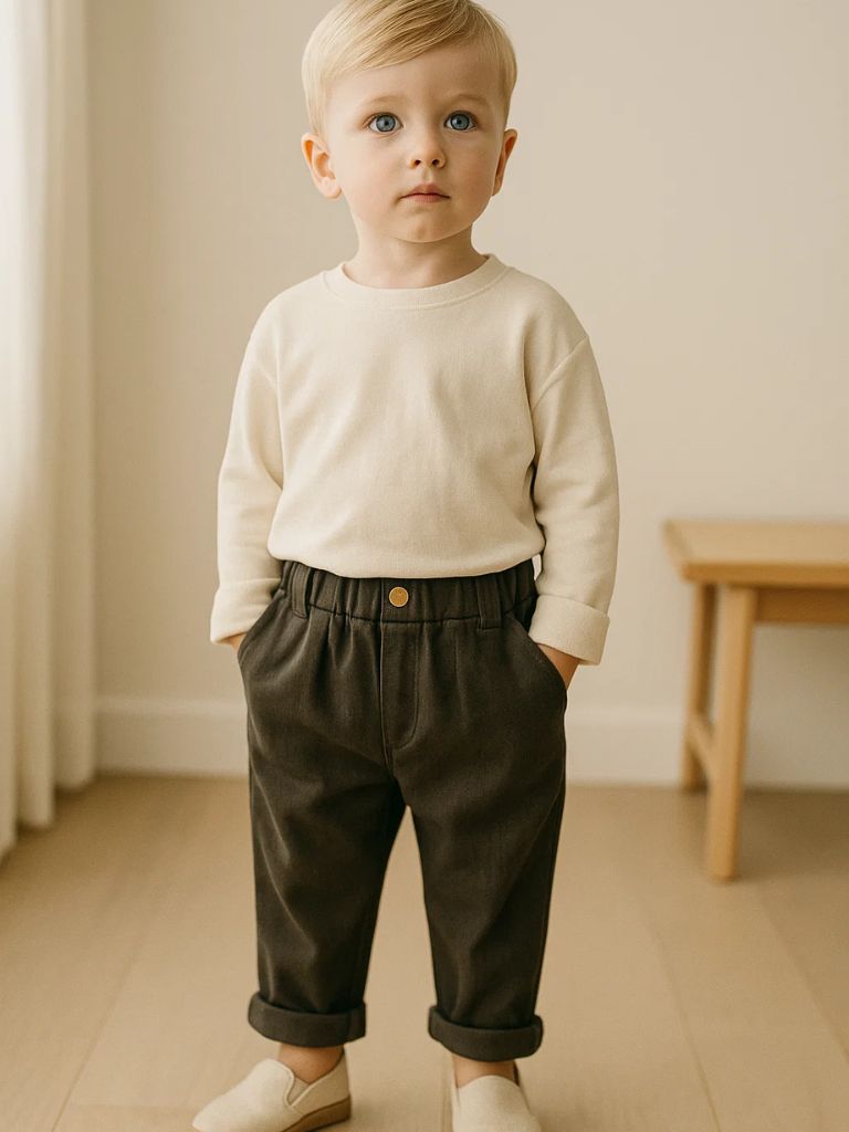 Petit Chevalier Straight Trousers - Cross & Crown