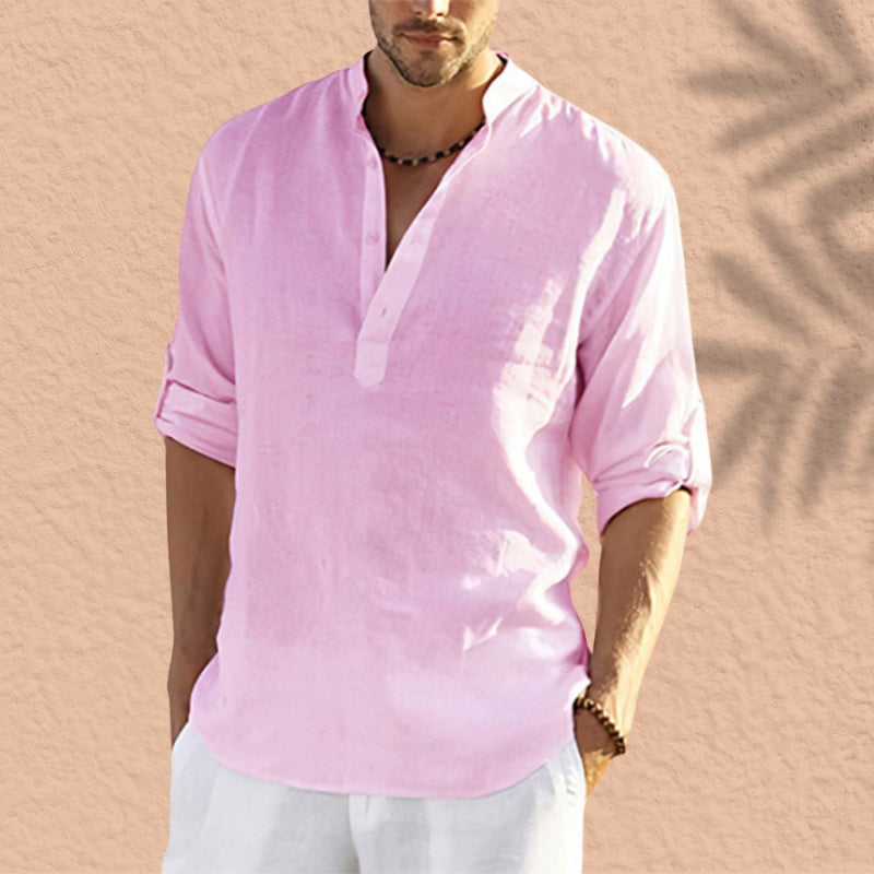 Ben | Casual Linen Long Sleeve Shirt