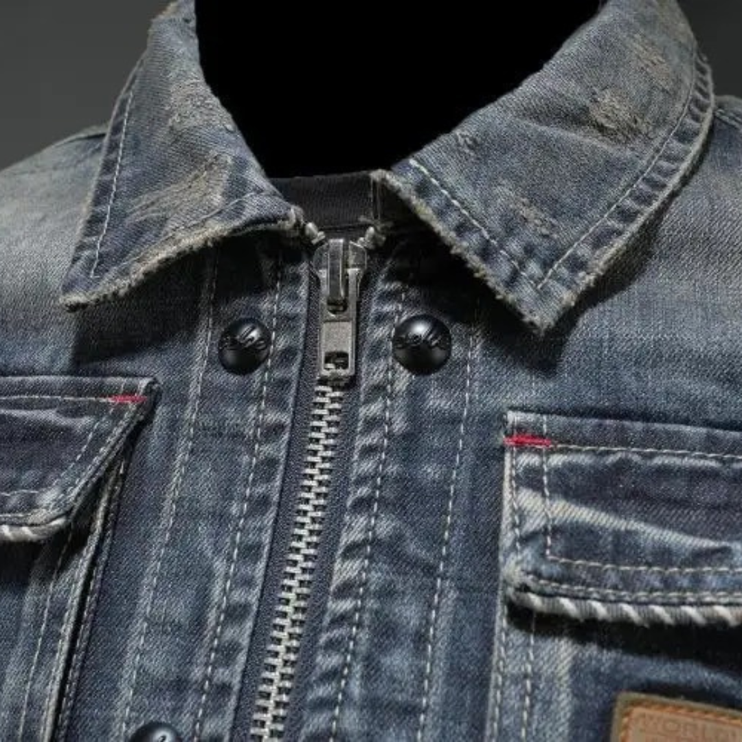 Lorenzo Classic Denim Jacket for Men