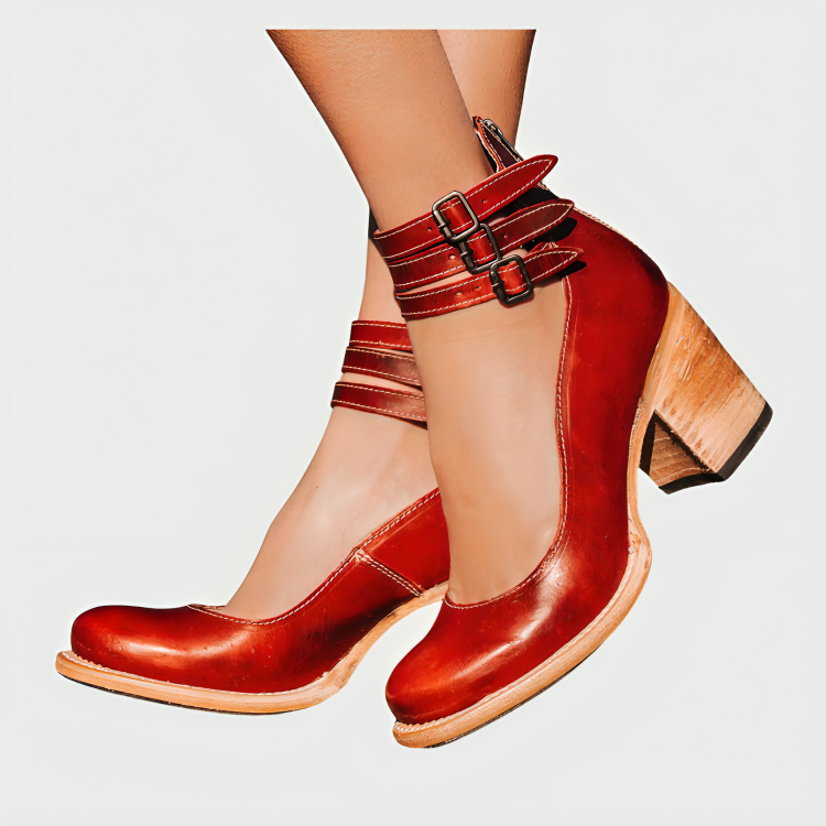 Nola Minimalist Leather Sandal