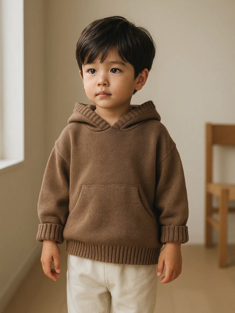 Montclair Kids Heritage Knit Hoodie - Cross & Crown