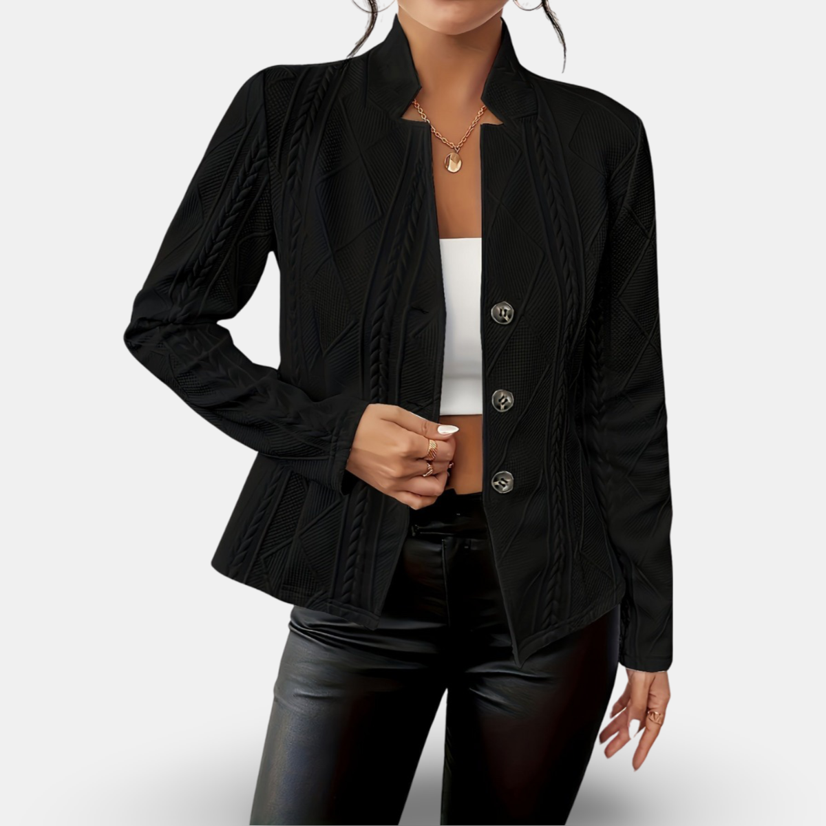 Rayna Elegant Tailored Cardigan for Women