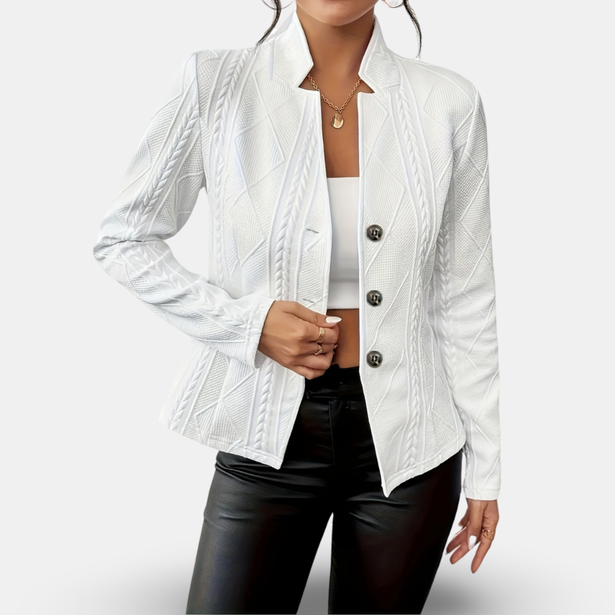 Rayna Elegant Tailored Cardigan for Women