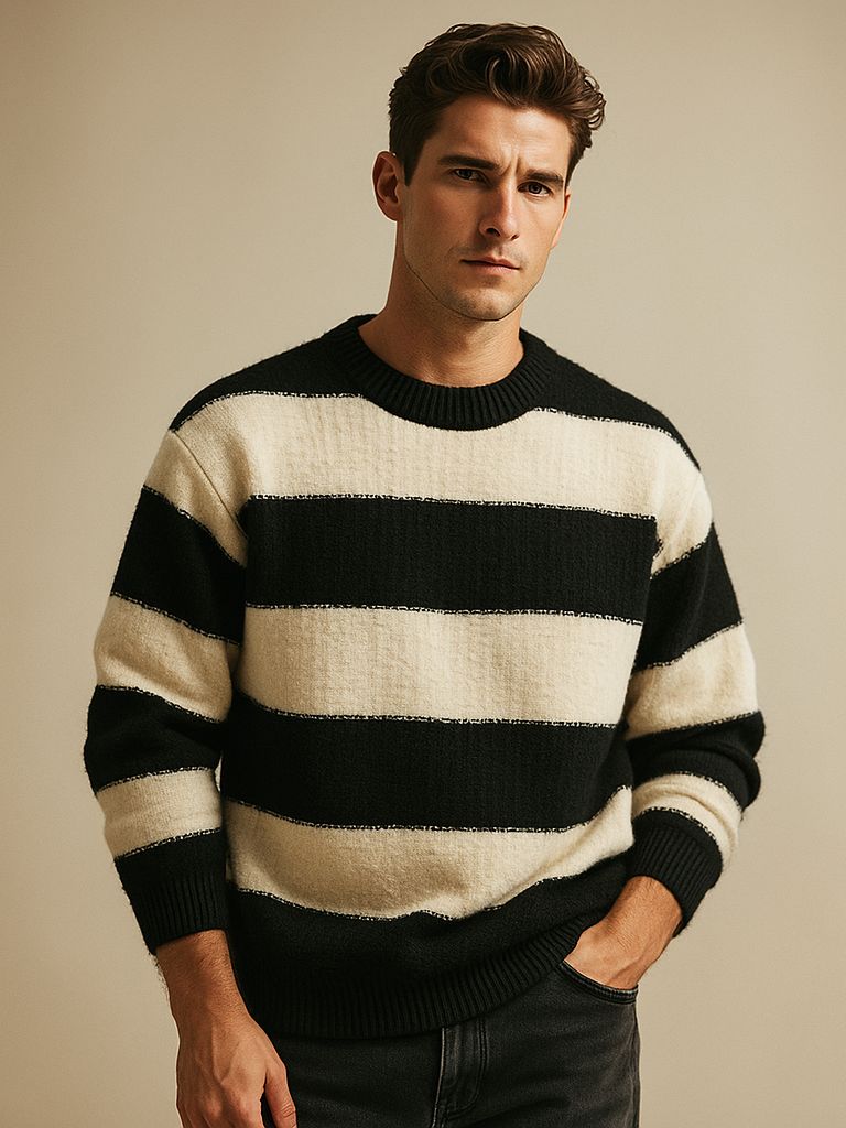 Modern Knit Sweater - Cross & Crown