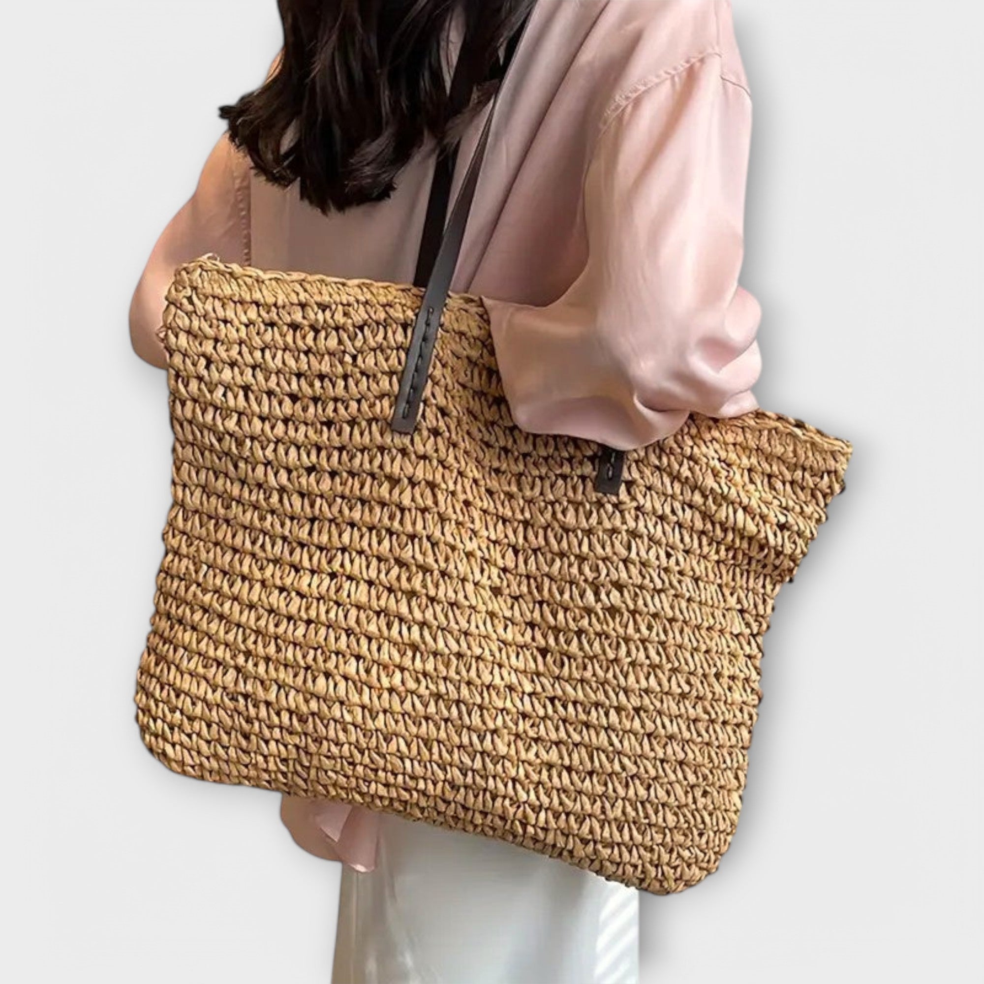 Claire - Woven Tote Bag