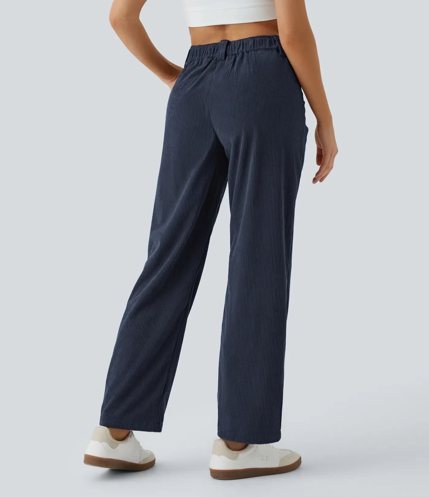 Jhana Casual Corduroy Pants for Women