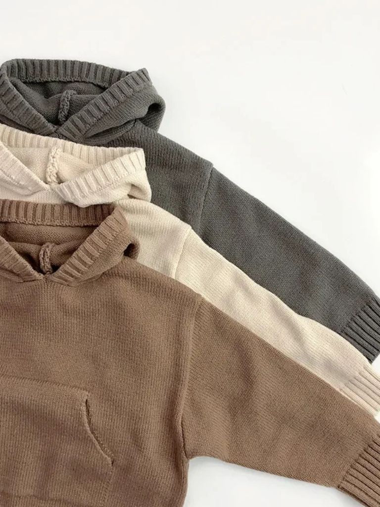 Montclair Kids Heritage Knit Hoodie - Cross & Crown