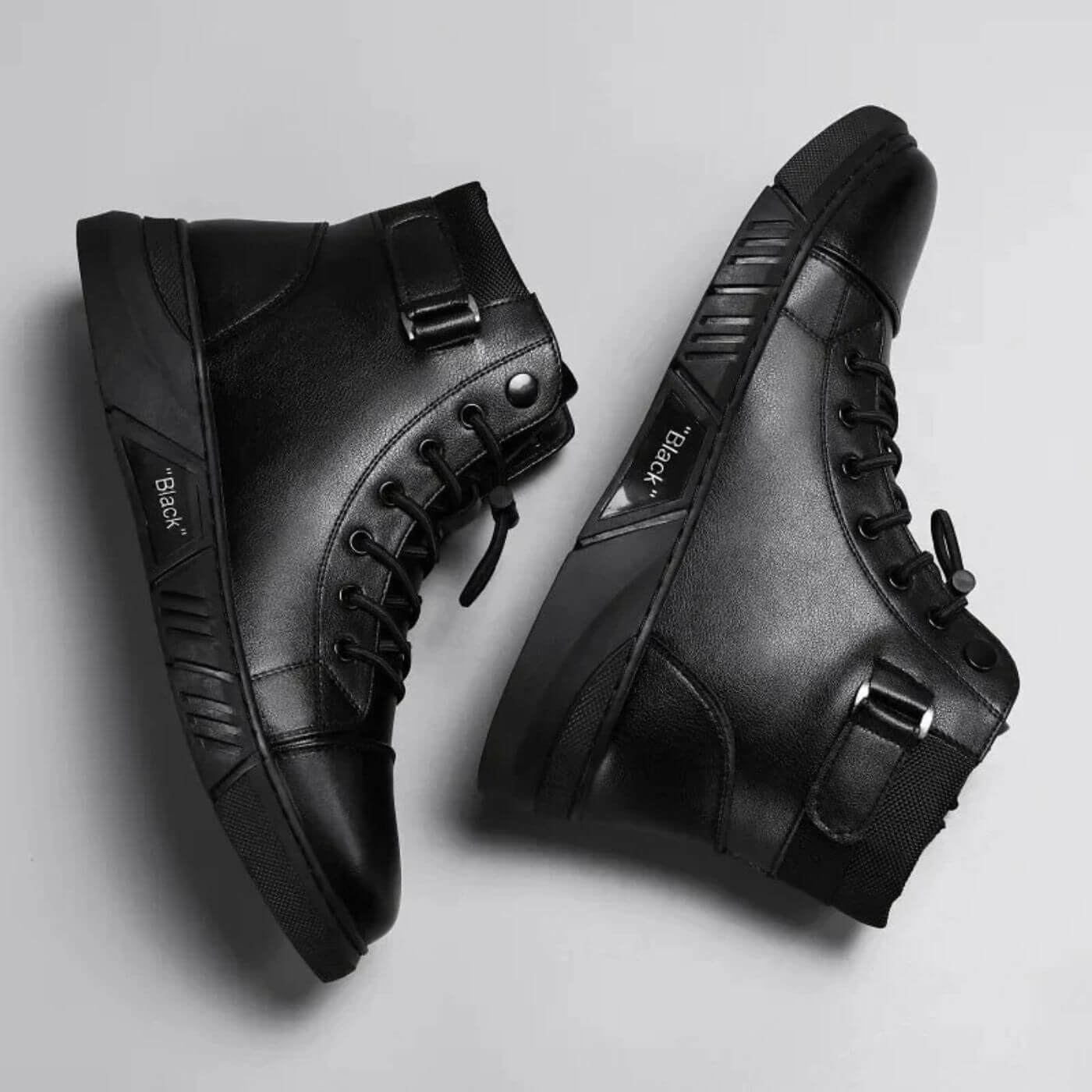 Axel Orthopedic Black Sneakers for Men