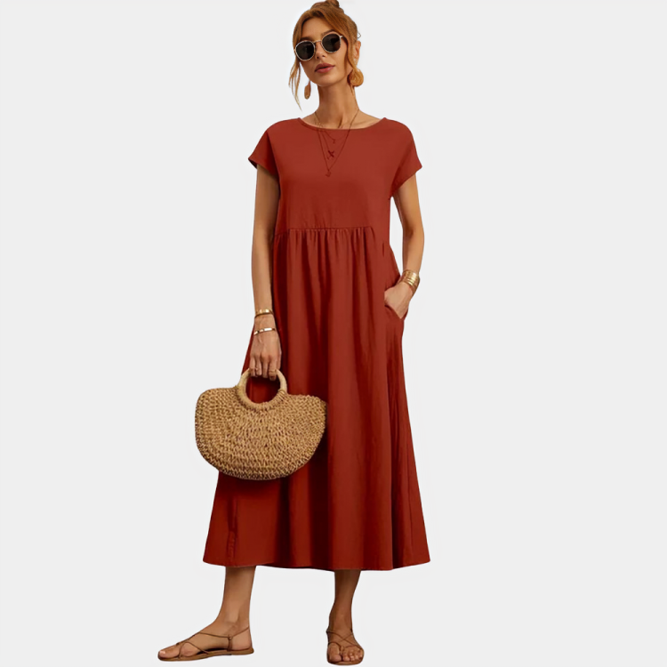 Isla Casual Midi Dress