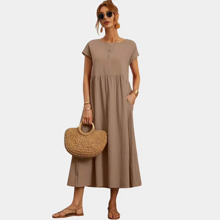Isla Casual Midi Dress
